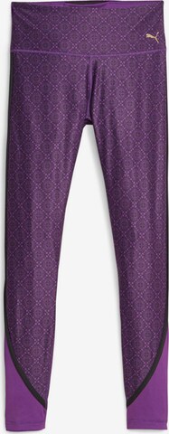 Skinny Pantalon de sport 'CONCEPT' PUMA en violet : devant