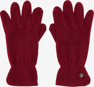 LOEVENICH Fingerhandschuhe in Rot: Vorderseite