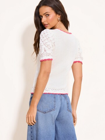 Lipsy Pullover in Weiß