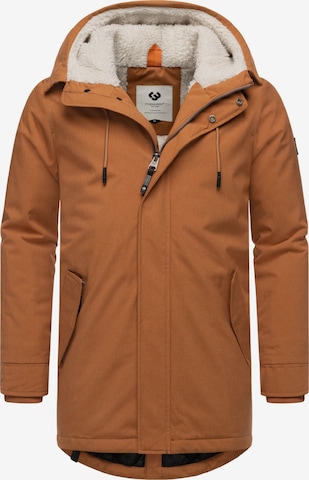 Manteau d’hiver Ragwear en marron : devant