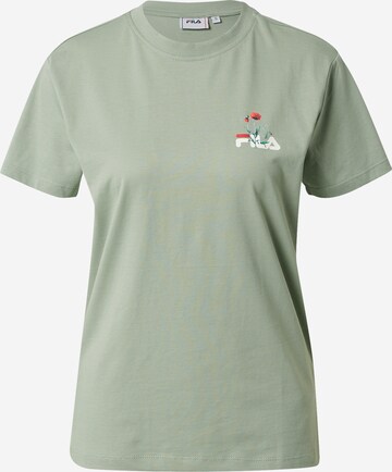 FILA Shirt 'BERISSO' in Groen: voorkant