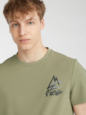 Tricou 'Plutoniam' de la O'NEILL pe verde