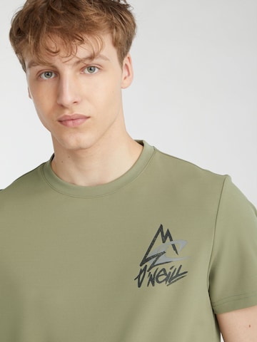 O'NEILL T-Shirt 'Plutoniam' in Grün