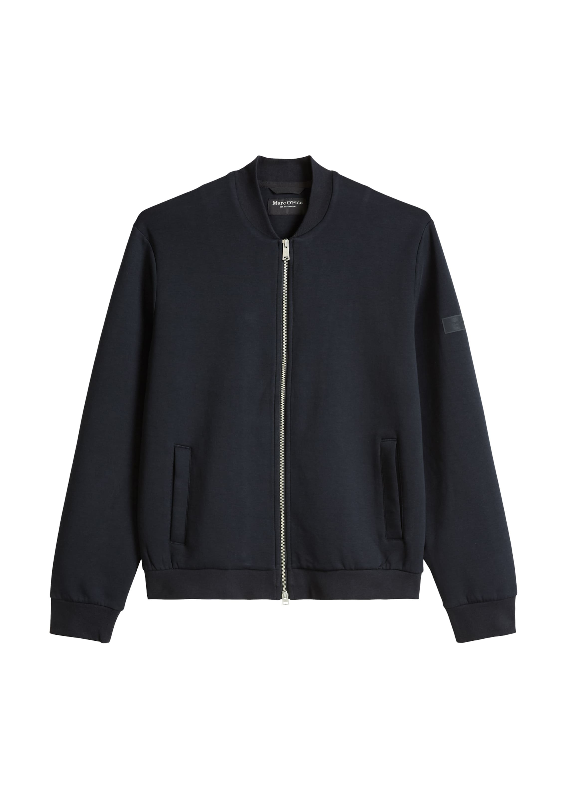 Marc O'Polo Sweatjacke in Blau: Vorderseite