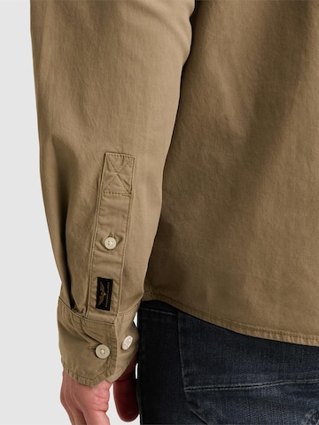PME Legend Regular Fit Skjorte 'American Classic shirt' i beige