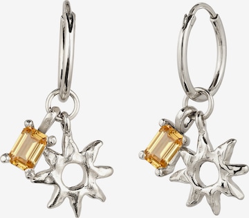 Boucles d'oreilles ELLI en argent : devant