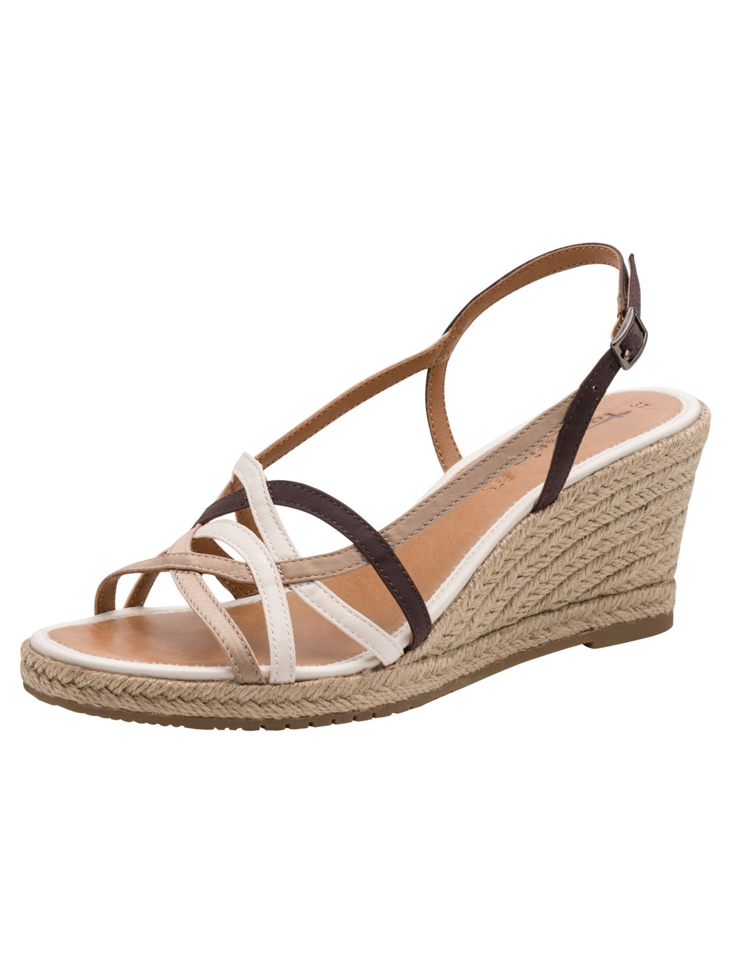 Tamaris Sandalette in Braun: Vorderseite