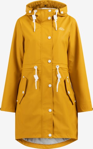 ICEBOUND Raincoat in Yellow: front