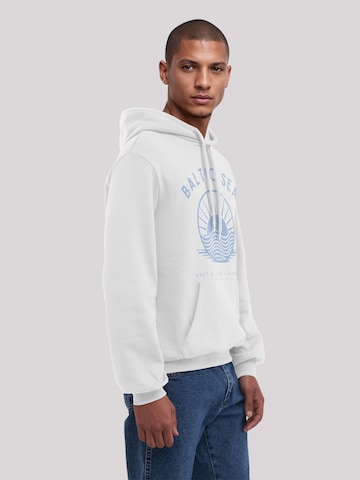 Sweat-shirt 'Baltic Sea Knut und Jan' F4NT4STIC en blanc