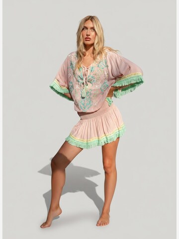 Miss June Dress 'Robe Courte Sejla' in Pink