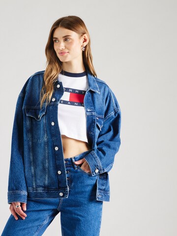 Giacca di mezza stagione di Tommy Jeans in blu: frontale