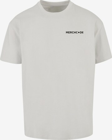 Merchcode T-Shirt 'Break The Rules' in Grau: predná strana