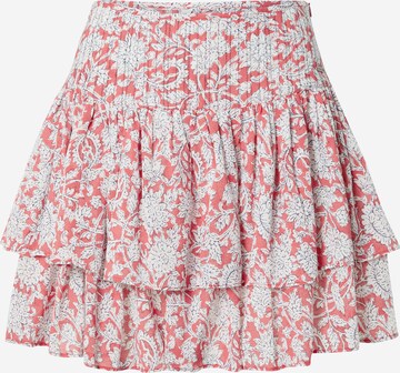 Pepe Jeans - Falda 'BRITTANY' en rojo: frente