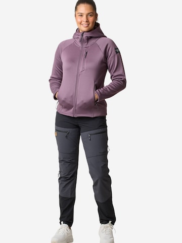Veste en polaire fonctionnelle 'Lofoten' SWEDEMOUNT en violet