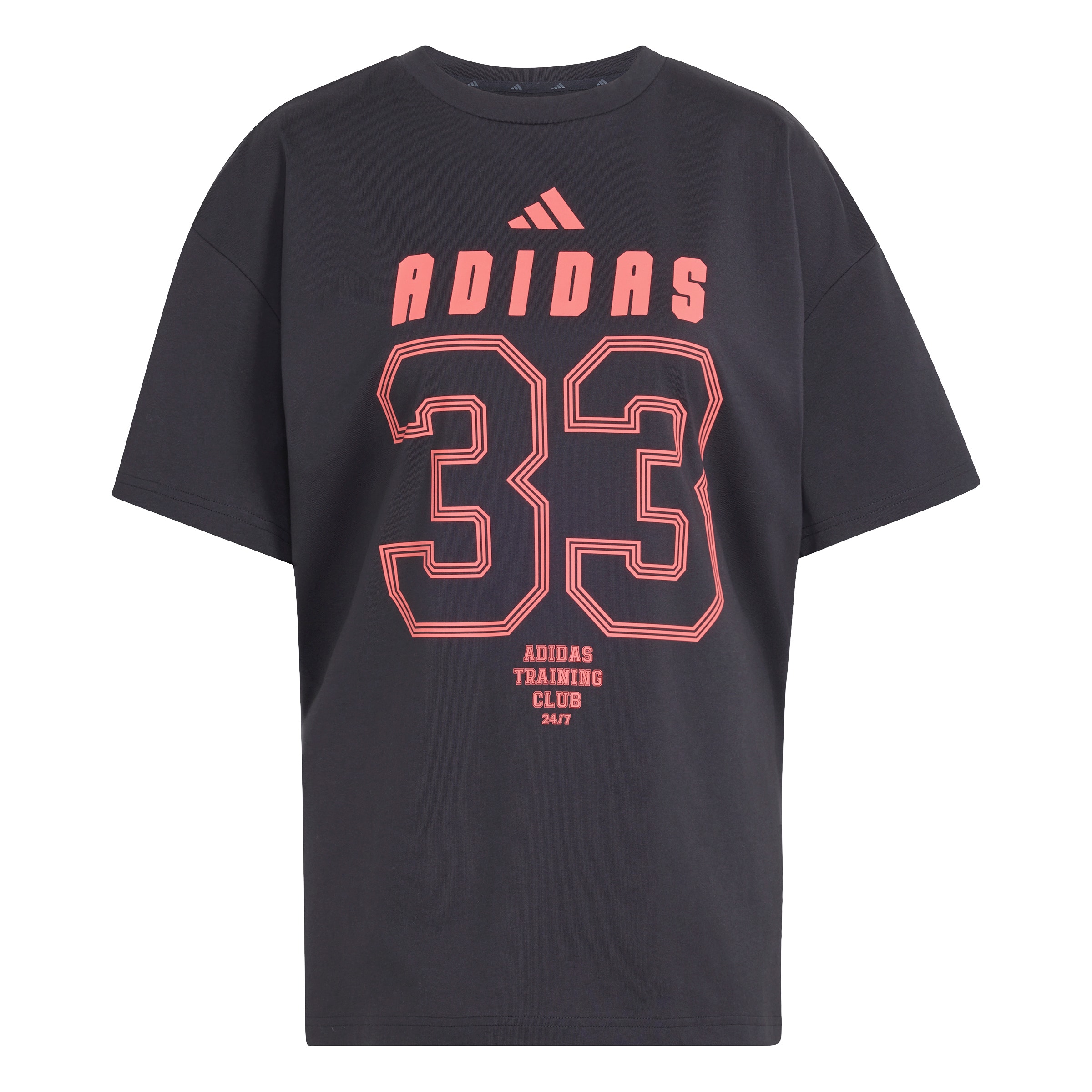 ADIDAS PERFORMANCE Performance Shirt 'PWR ESS' in Black: front