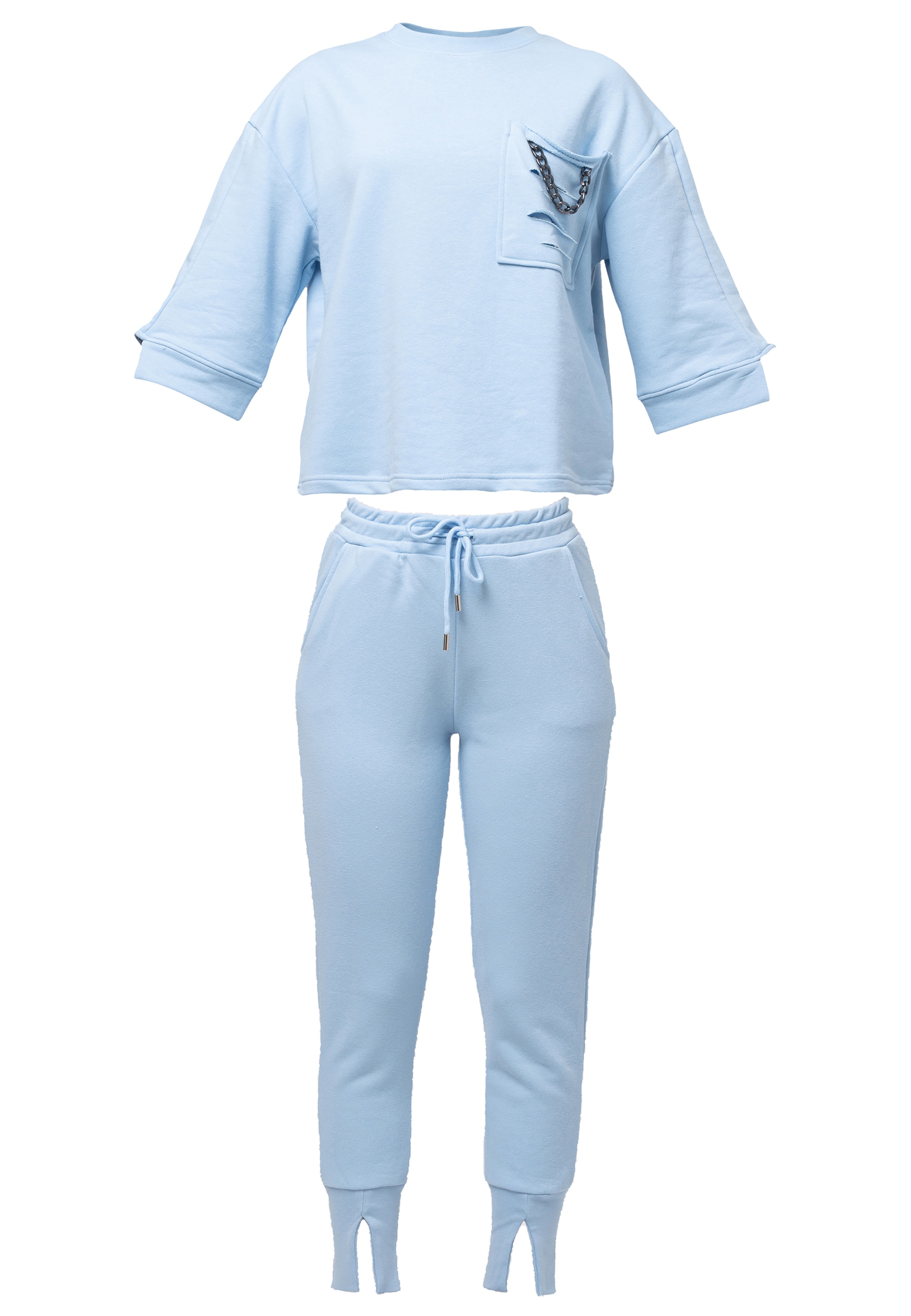 Tom Barron Freizeitanzug in Blau: Vorderseite