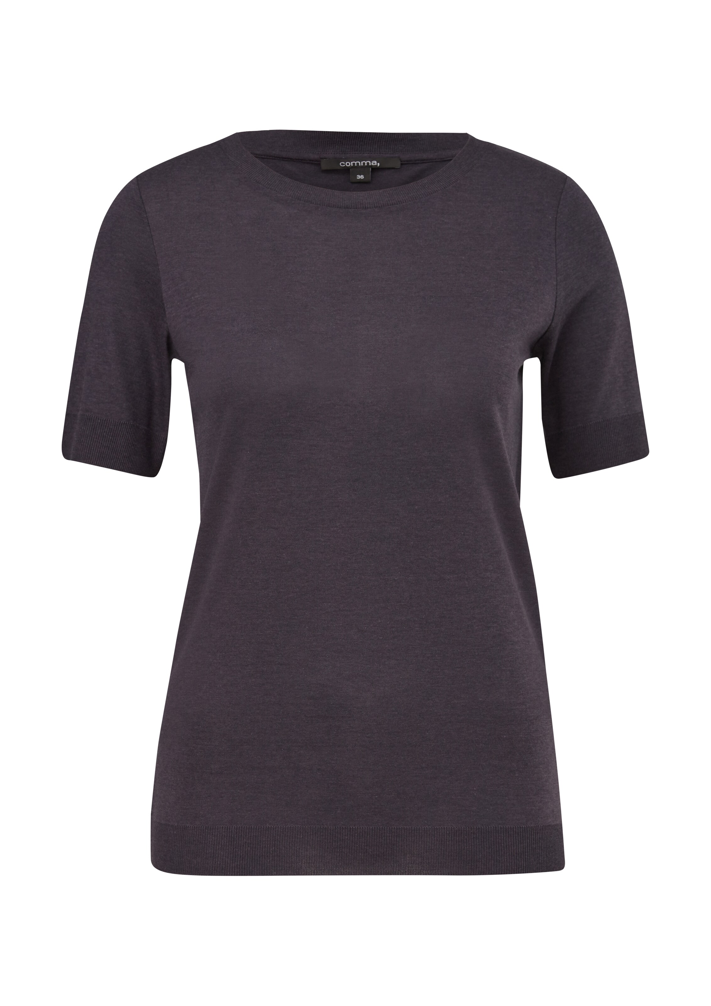 T-shirt COMMA en marron : devant