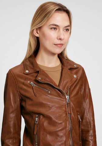 Gipsy by Mauritius Between-season jacket 'Paige' in Brown