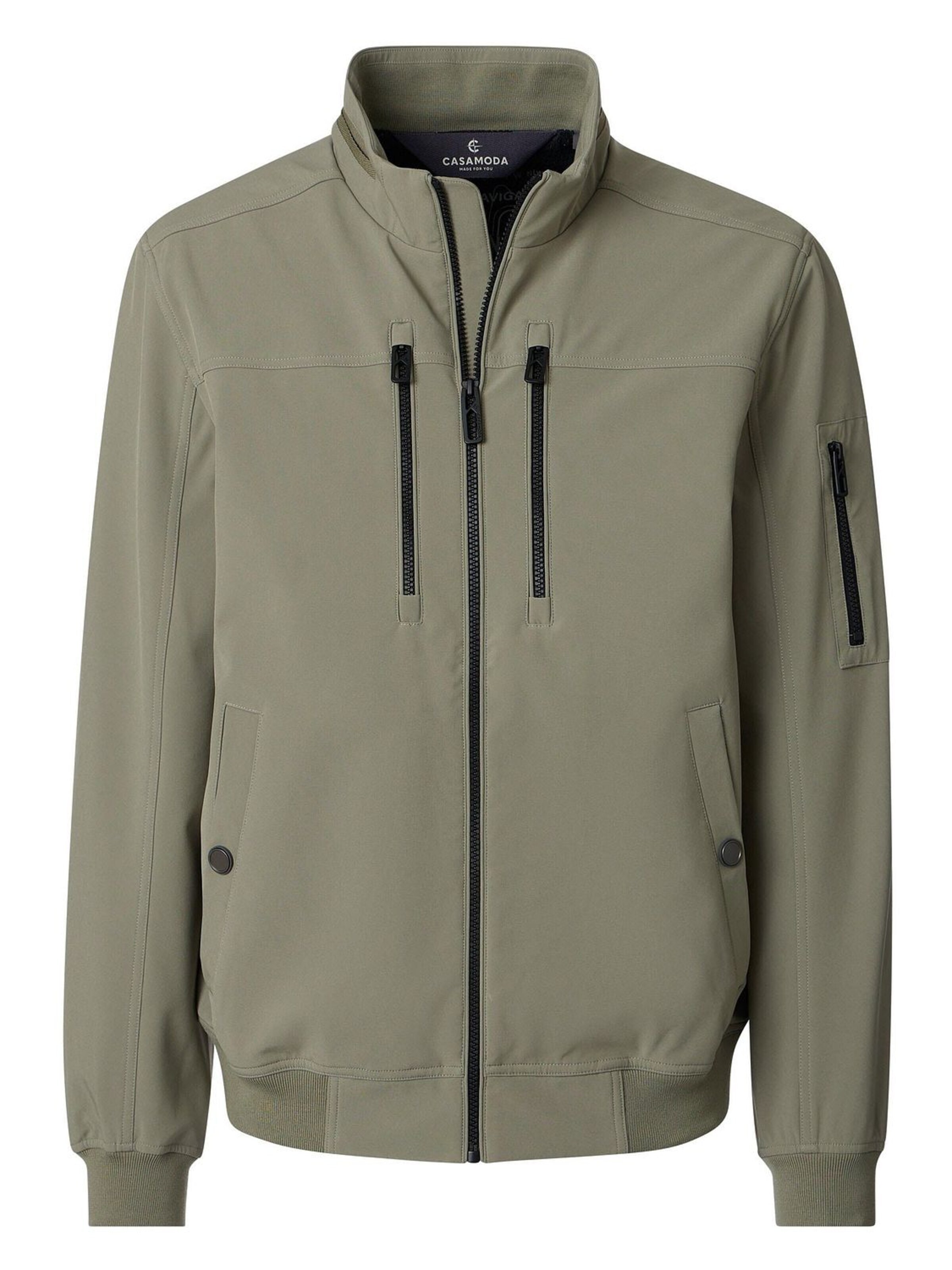 CASA MODA Winter coat in Green: front
