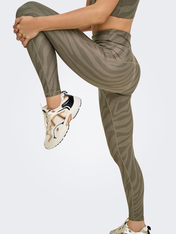ONLY PLAY - Skinny Pantalón deportivo 'ONPRya-2' en verde