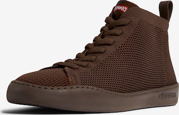 CAMPER High-Top Sneakers 'Peu Touring' in Brown: front