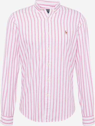 Polo Ralph Lauren Chemise en marron / rose / blanc, Vue avec produit