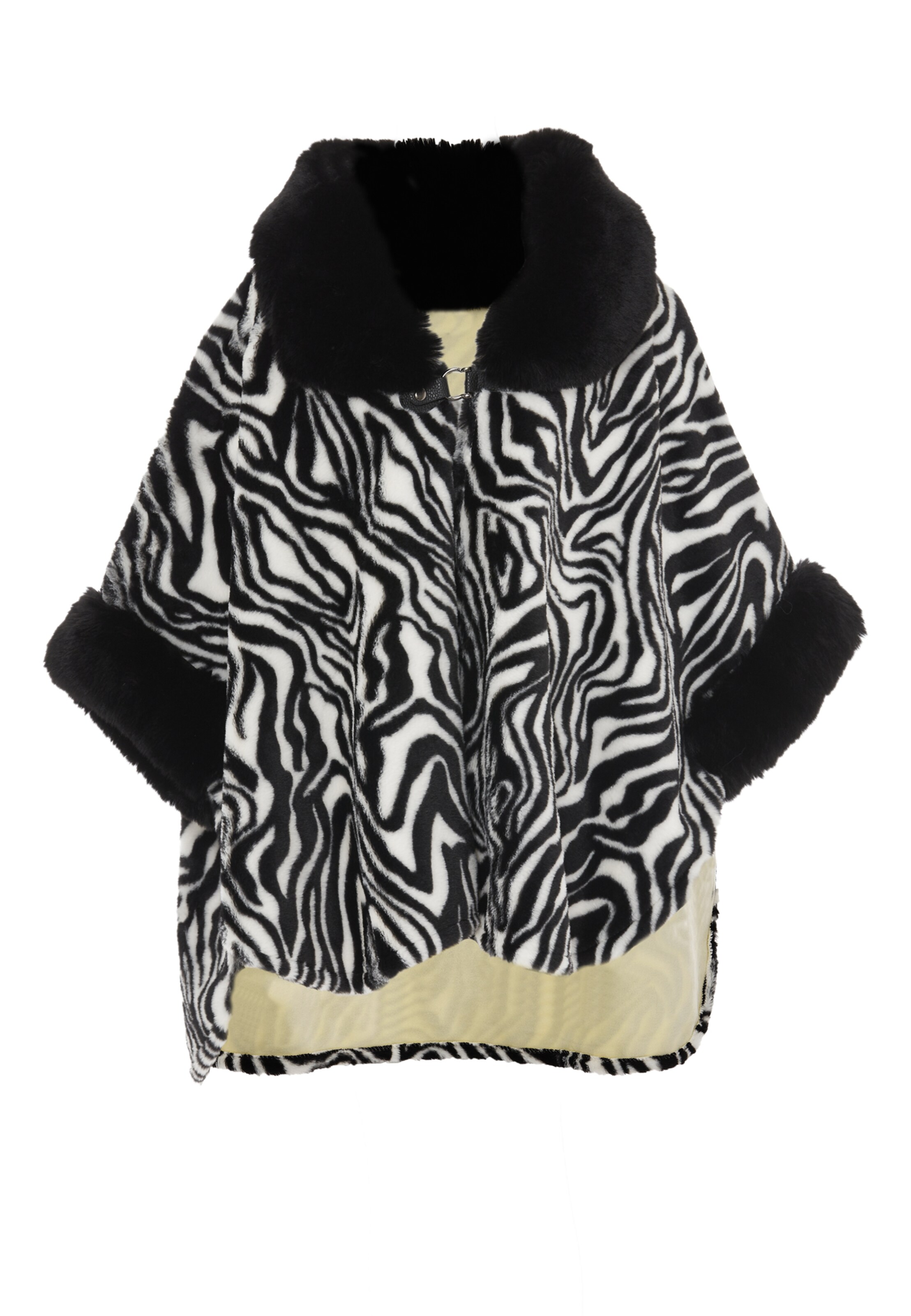 IMALA Cape 'imala' in schwarz / wollweiß, Produktansicht