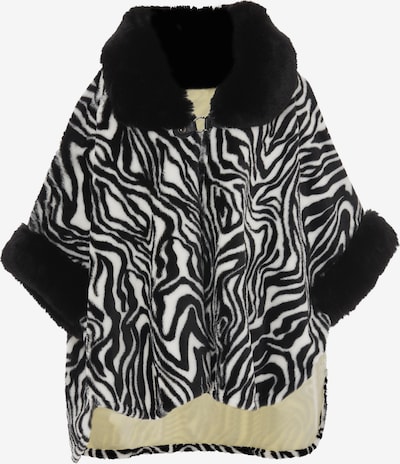 IMALA Cape 'imala' in schwarz / wollweiß, Produktansicht