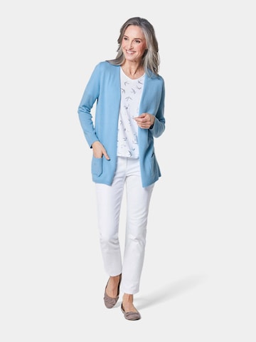 Goldner Knit cardigan in Blue