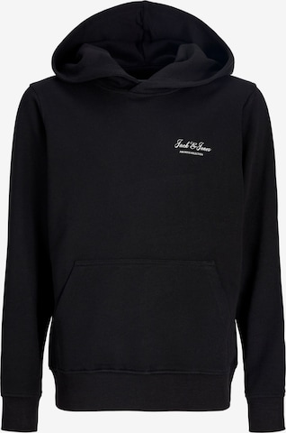 Bluză de molton 'JJEARCHIVE' de la Jack & Jones Junior pe negru: față