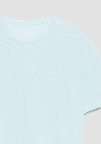 T-Shirt s.Oliver en bleu