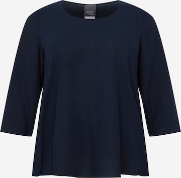 Persona by Marina Rinaldi - Blusa 'FALCO' em azul: frente