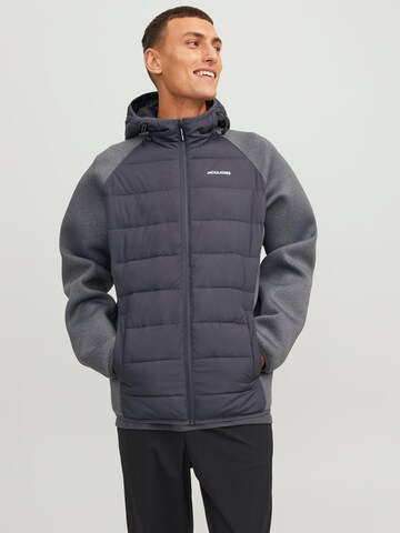 JACK & JONES Between-Season Jacket 'Dust' in Grey: front