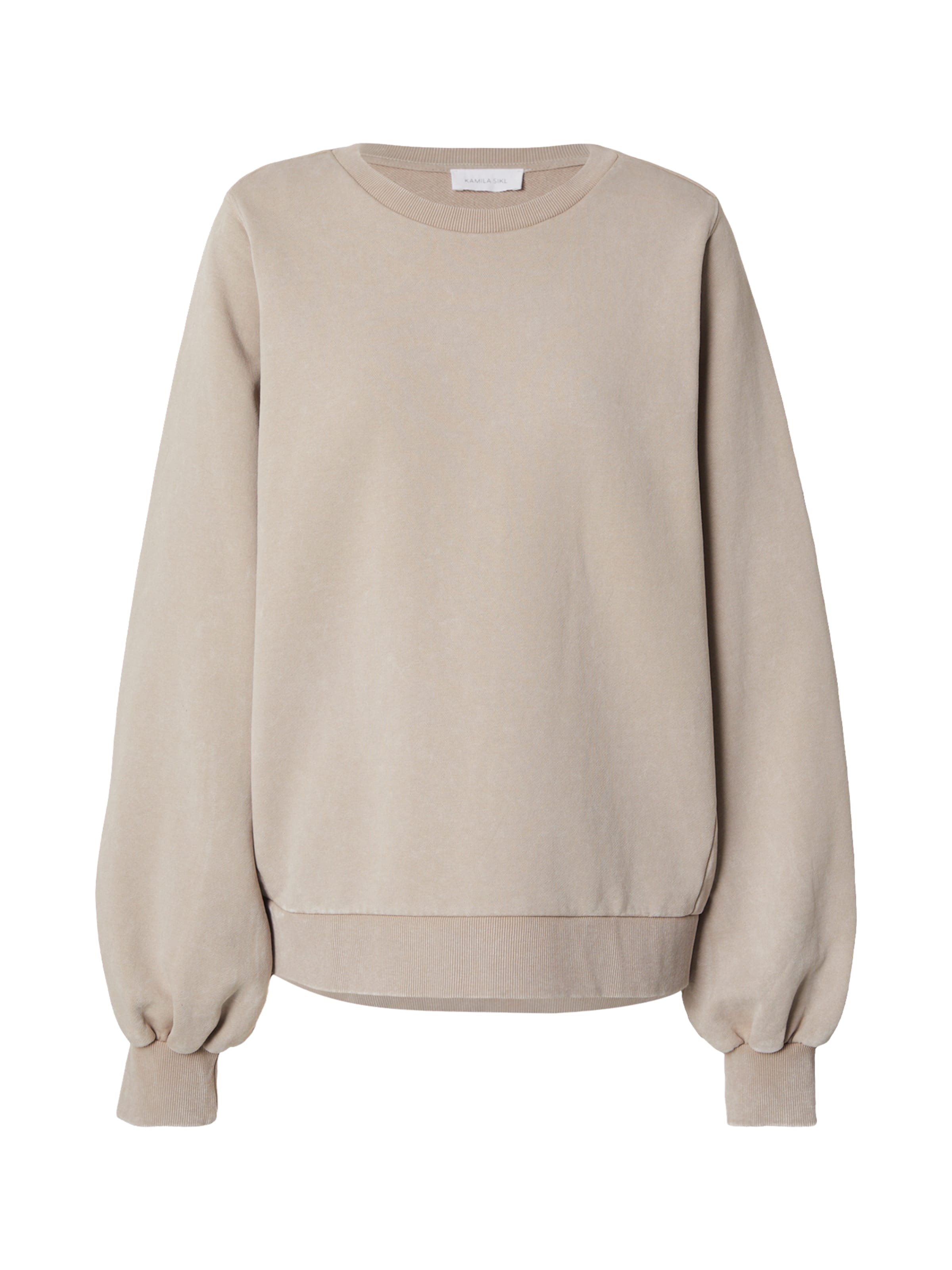 Kamila Šikl Sudadera en XS en taupe, Vista del producto
