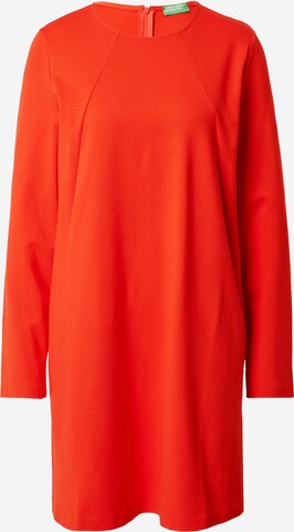 UNITED COLORS OF BENETTON Платье в Красный: спереди