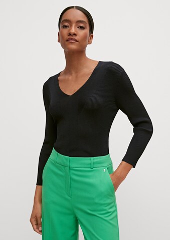 COMMA Sweater in Black: front