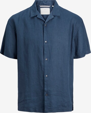 JACK & JONES - Comfort Fit Camisa 'CLAWRENCE' em azul: frente