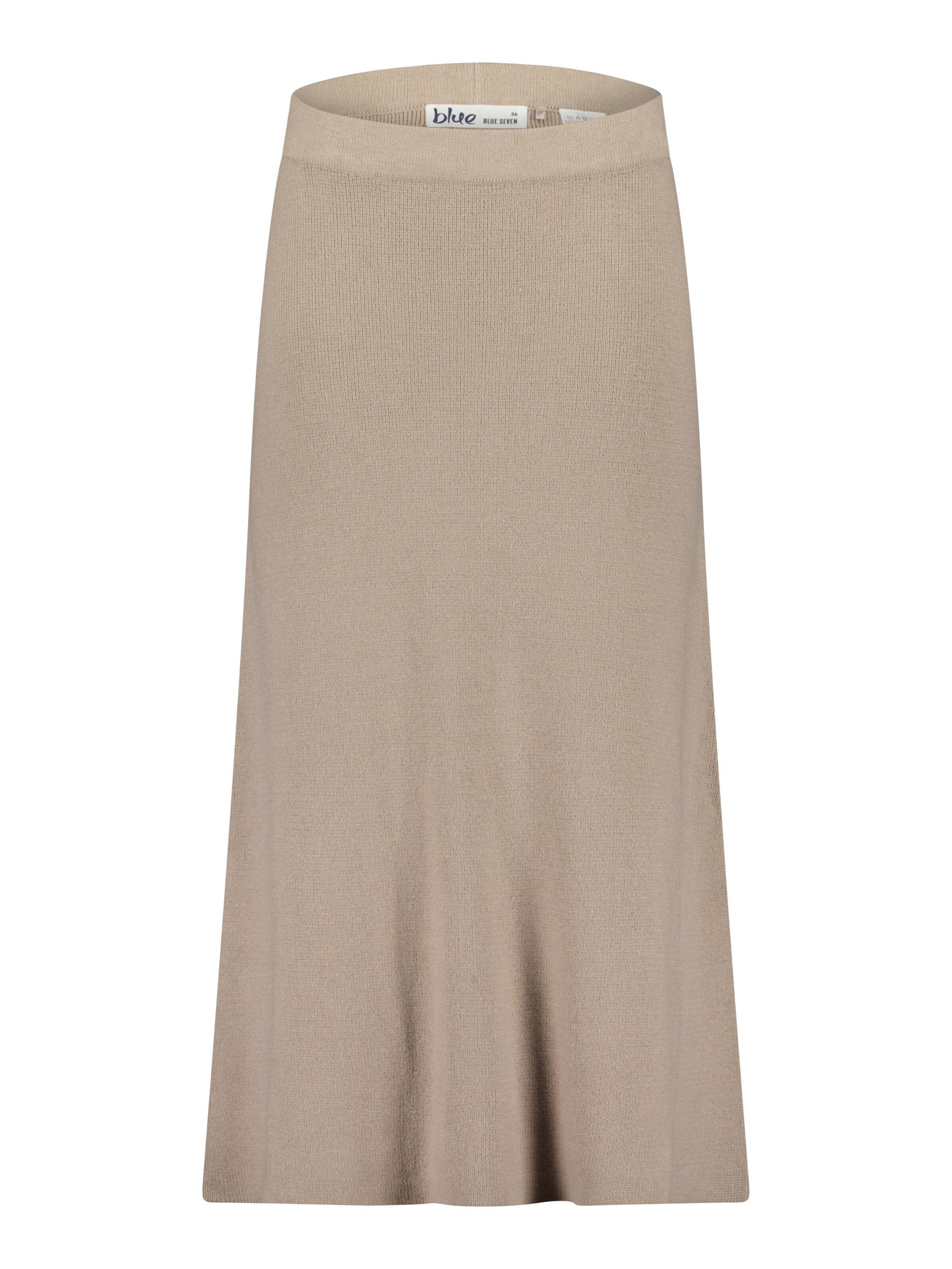 BLUE SEVEN Rock‌‌‌‌‌‌‌‌ in Beige: Vorderseite