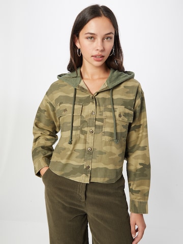 American Eagle Between-season jacket in Green: front