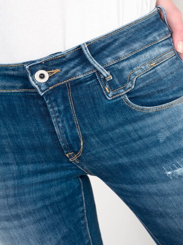 Le Temps Des Cerises Tapered Jeans in Blauw