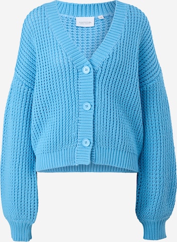 Cardigan comma casual identity en bleu : devant