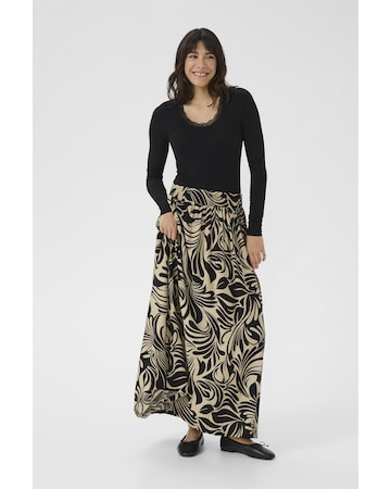 Kaffe Skirt 'KAcelia' in Beige