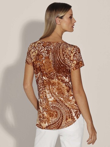 T-shirt MADELEINE en marron