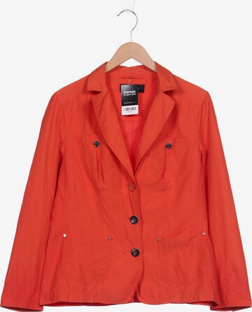 Elena Miro Jacket & Coat in XXXL in Orange: front