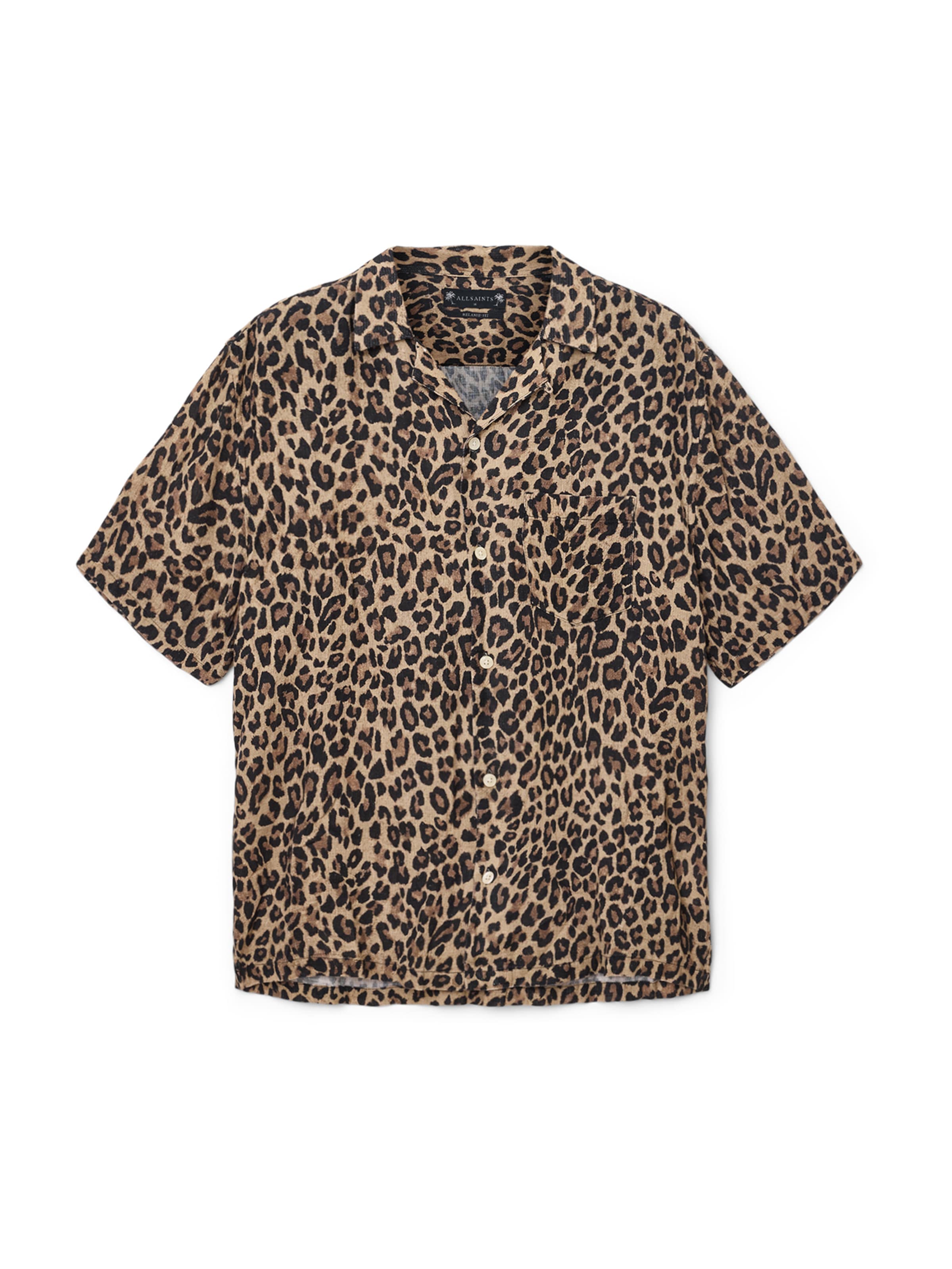 Regular fit Cămașă de la AllSaints pe maro: față