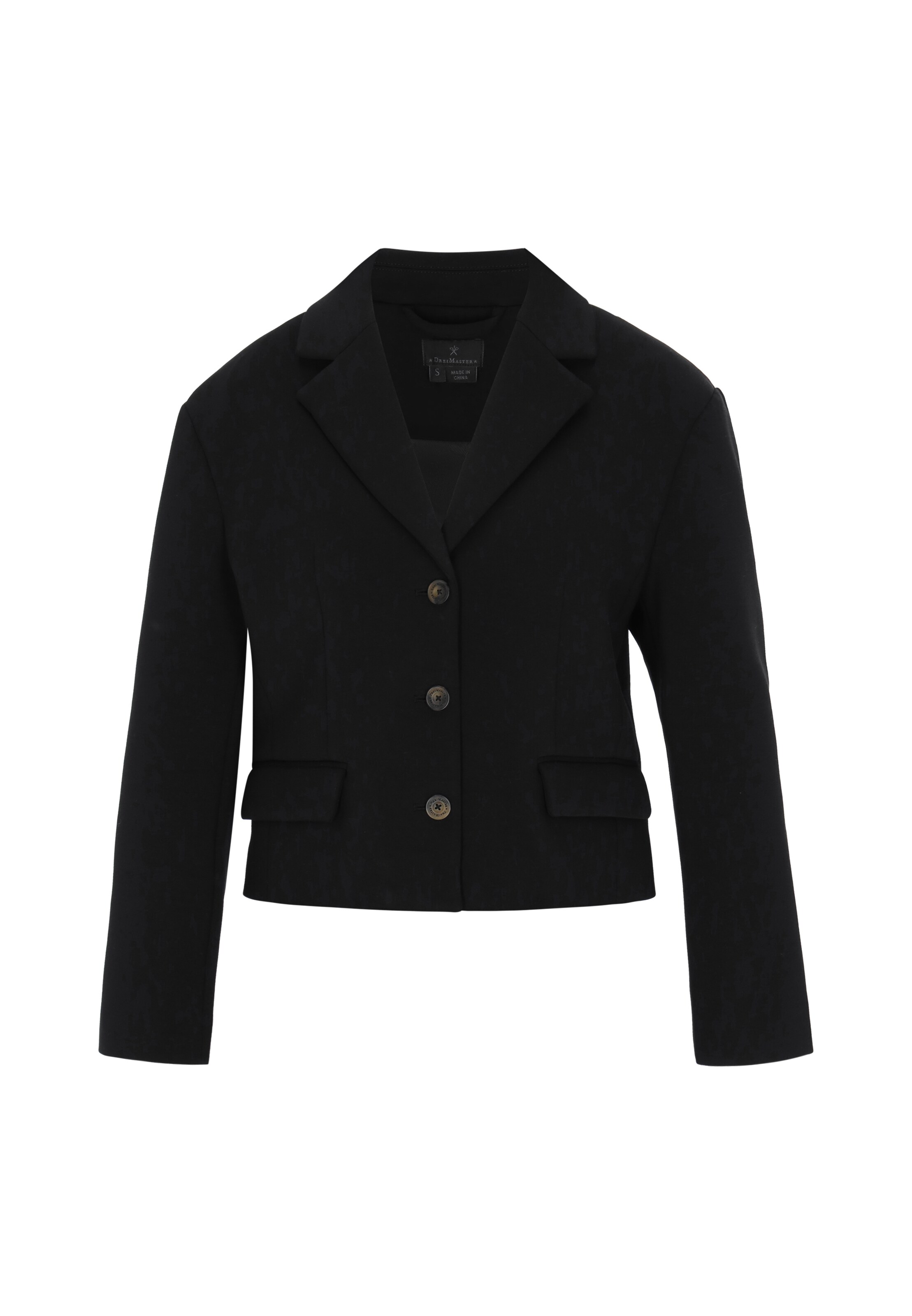 Blazer DreiMaster Klassik en noir : devant