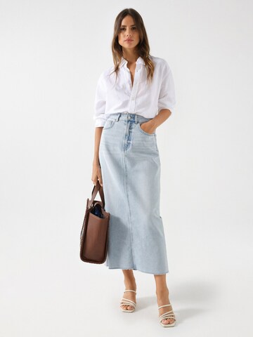 Jupe Salsa Jeans en bleu