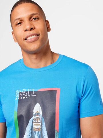 WESTMARK LONDON T-Shirt 'Boat' in Blau