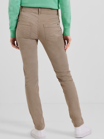 Slimfit Pantaloni 'Toronto' di CECIL in beige