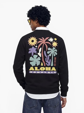 Felpa 'ONSLUCCA ALOHA' di Only & Sons in nero